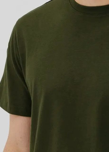 Хакі (оливкова) футболка чоловіча кольору хакі Let's Shop