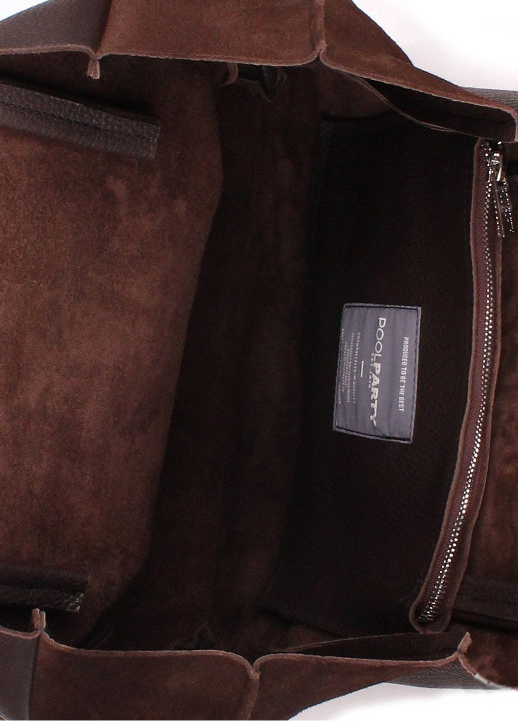 Жіноча сумка SOHO з натуральної шкіри коричнева PoolParty (262976764)