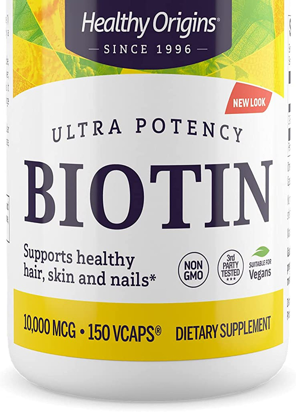 Biotin Ultra Potency 10000 mcg 150 Veg Caps Healthy Origins (256719090)