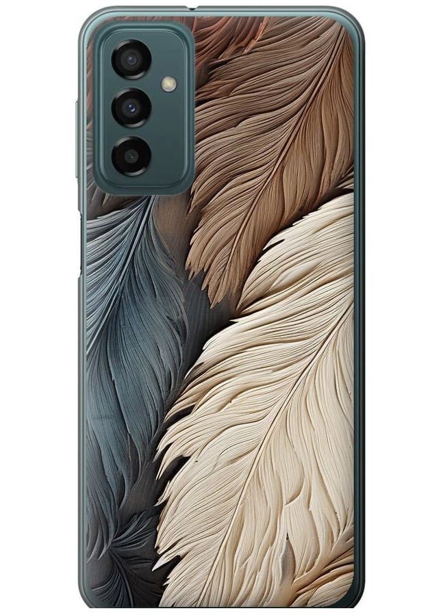 Силіконовий чохол 'Листя в стилі бохо' для Endorphone Samsung Galaxy M13 M135 (265392537)