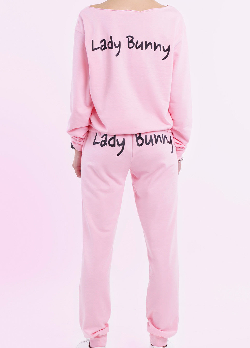 Lady Bunny свитшот розовый розовый
