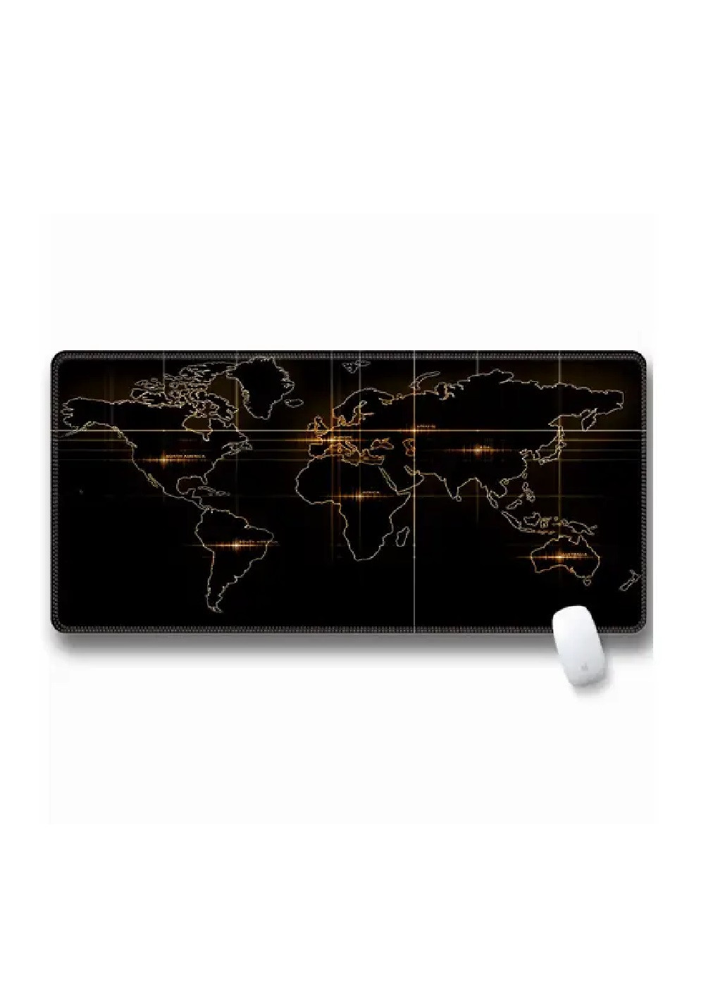Ігрова поверхня професійний ігровий килимок для миші карта світу 70х30 см (473926-Prob) Unbranded (256896041)