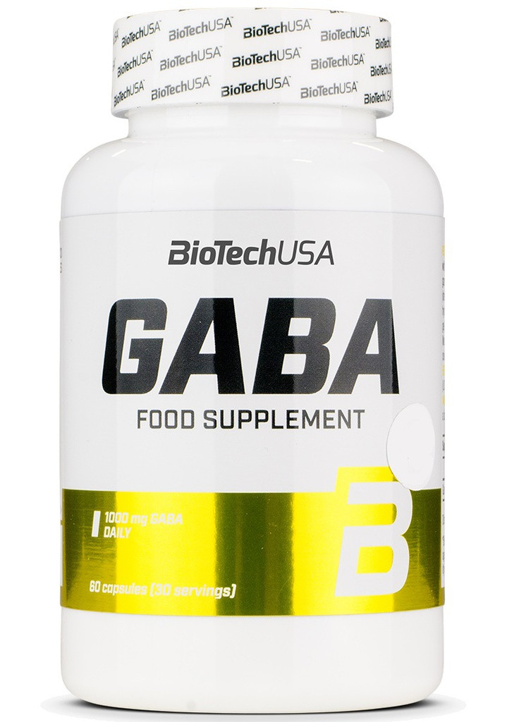 GABA 60 Caps Biotechusa (257252386)