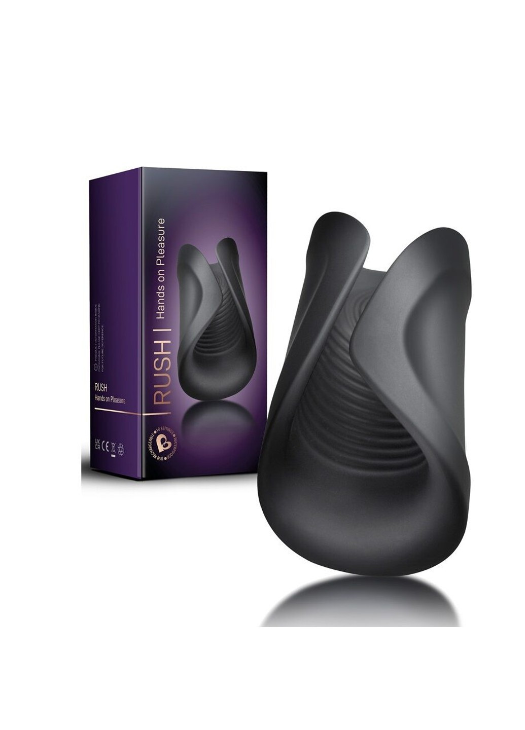 Вибромастурбатор для головки члена Rocks Off Rush, интенсивная стимуляция головки Rocks-Off (258261534)