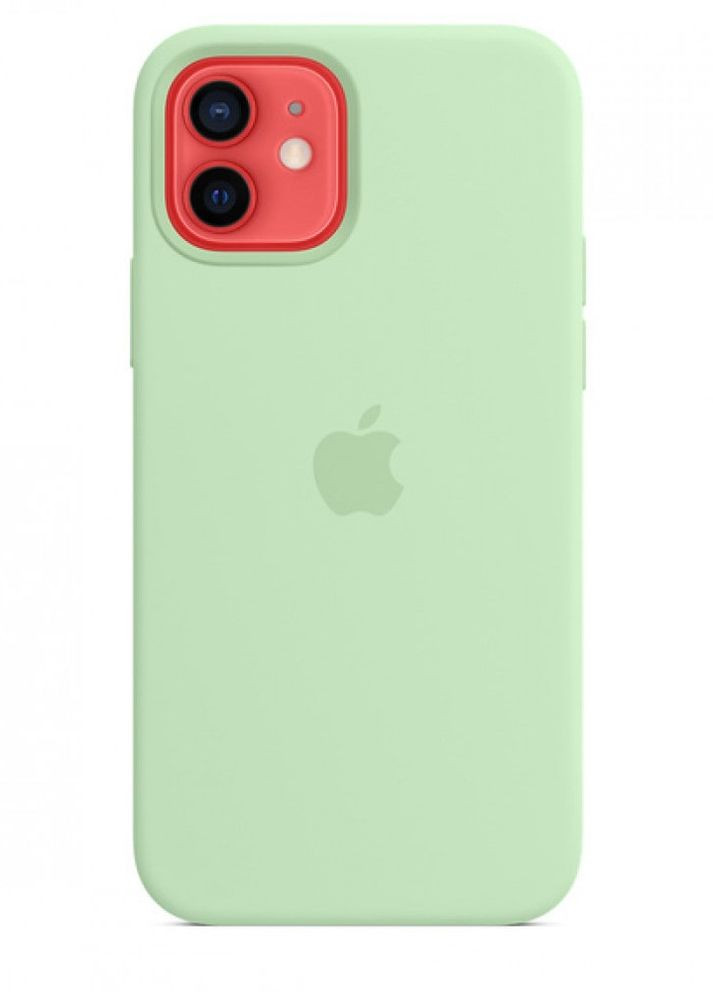 Чохол силіконовий soft-touch Silicone case with Mag Safe для iPhone 12/12 Pro зелений Pistachio Apple (260088435)