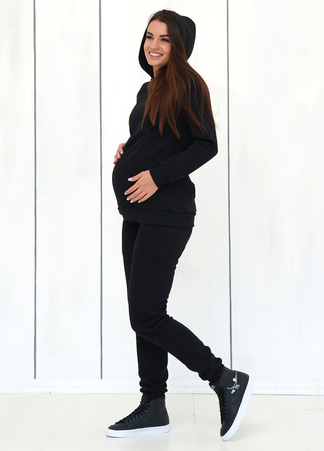 Тепле худі для вагітних та годуючих мам з секретами для годування Матуся худі (267230223)