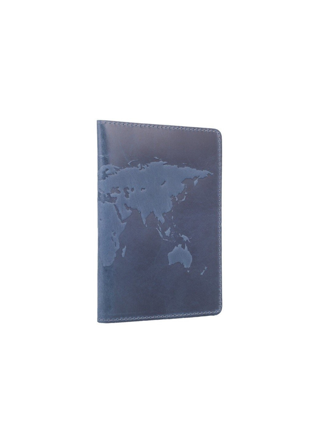 Синяя обложка для паспорта из кожи HiArt PC-02-S18-4417-T001 Синий Hi Art (268371154)