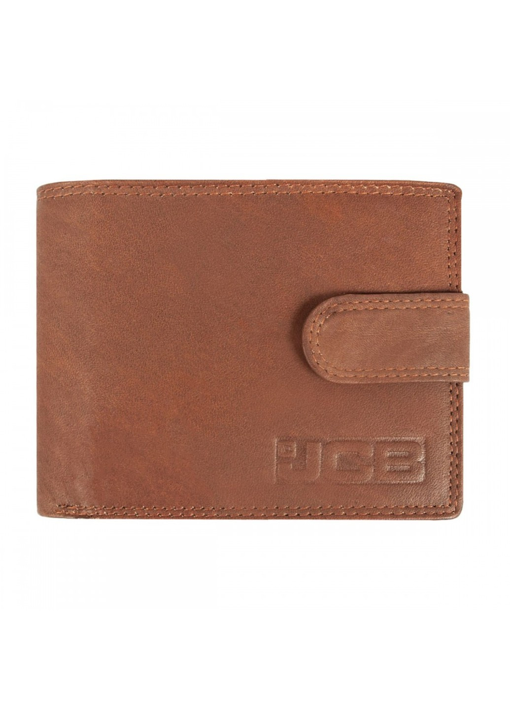 Англійський чоловічий шкіряний гаманець NC42MN Tan (Рудий) JCB (275867102)