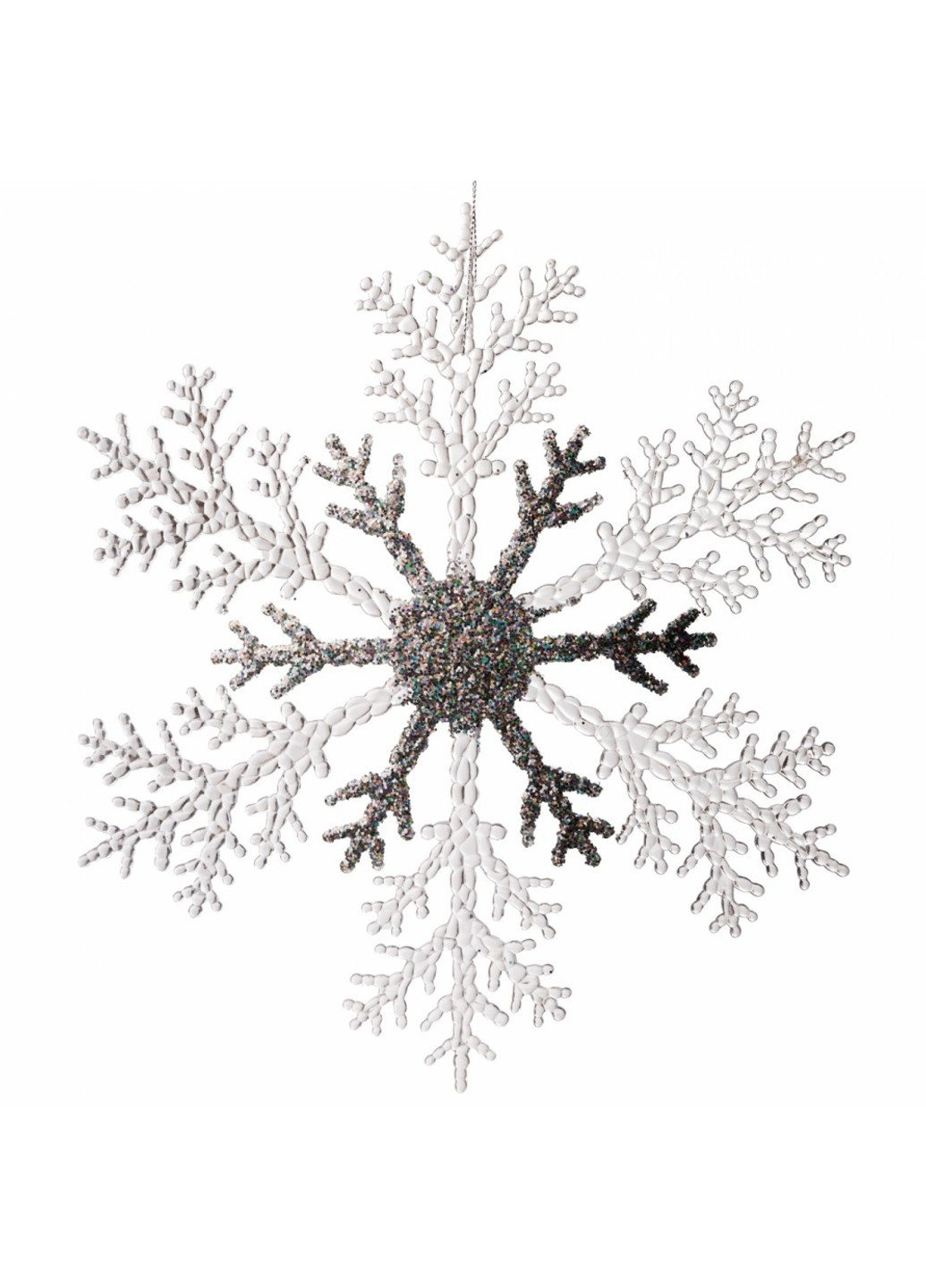 Сніжинка 32 см, Новогодько 974869 Novogod'ko (269692769)