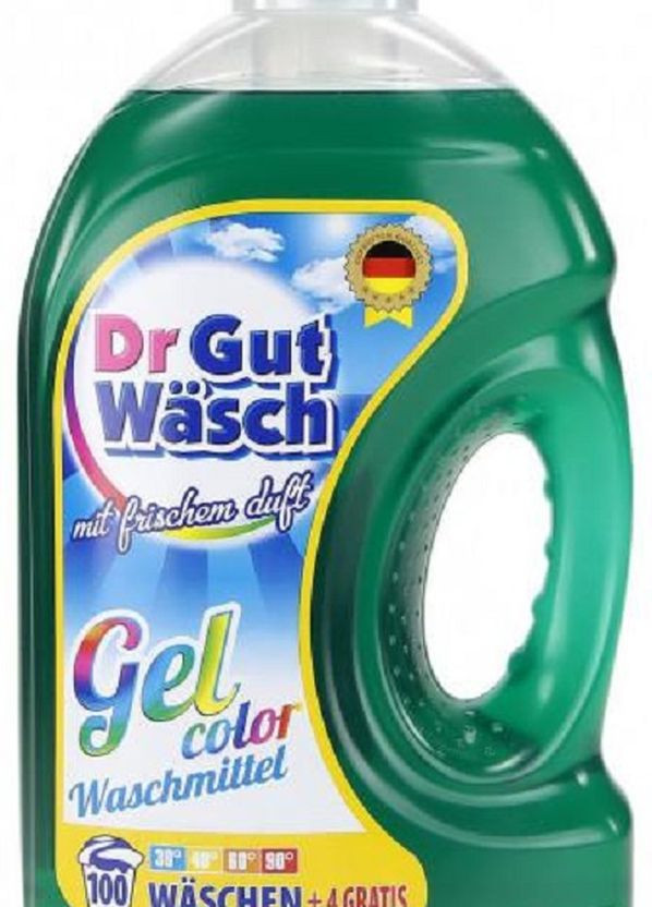 Гель для прання кольорової білизни Dr. Gut Wasch концентрований 3,15 л Dr Gut Wasch (265532237)