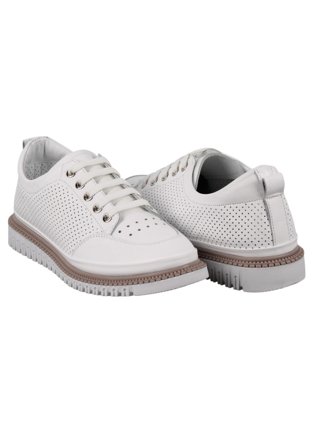 Білі осінні жіночі кросівки 199154 Buts