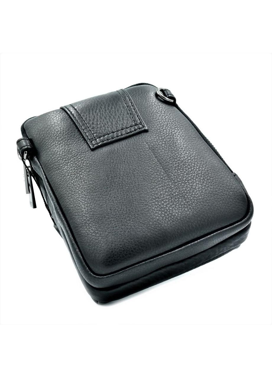 Мужская кожаная сумка H.T.Leather чёрного цвета SKL85-296479 New Trend (259161384)