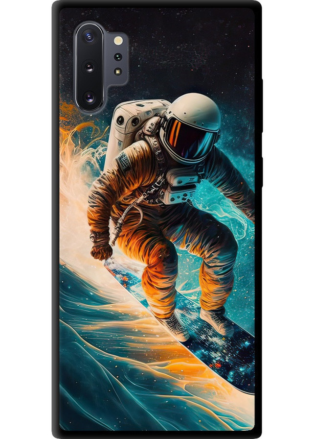 TPU чорний чохол 'Сноубордист' для Endorphone Samsung Galaxy Note 10 Plus (258090853)