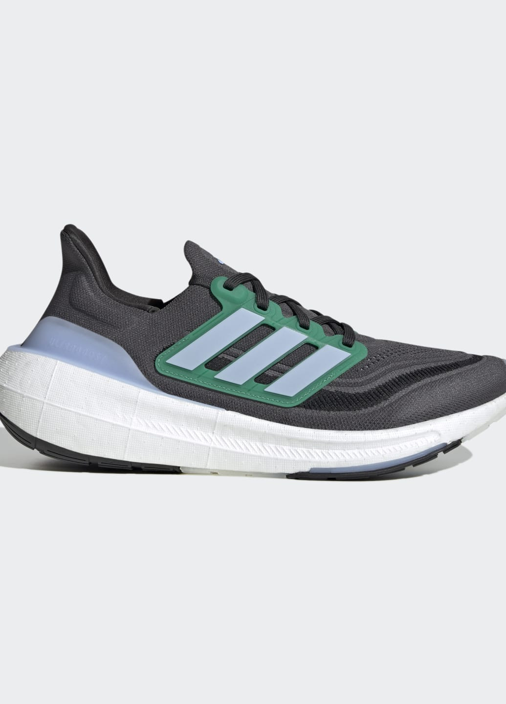 Серые всесезонные кроссовки ultraboost light adidas