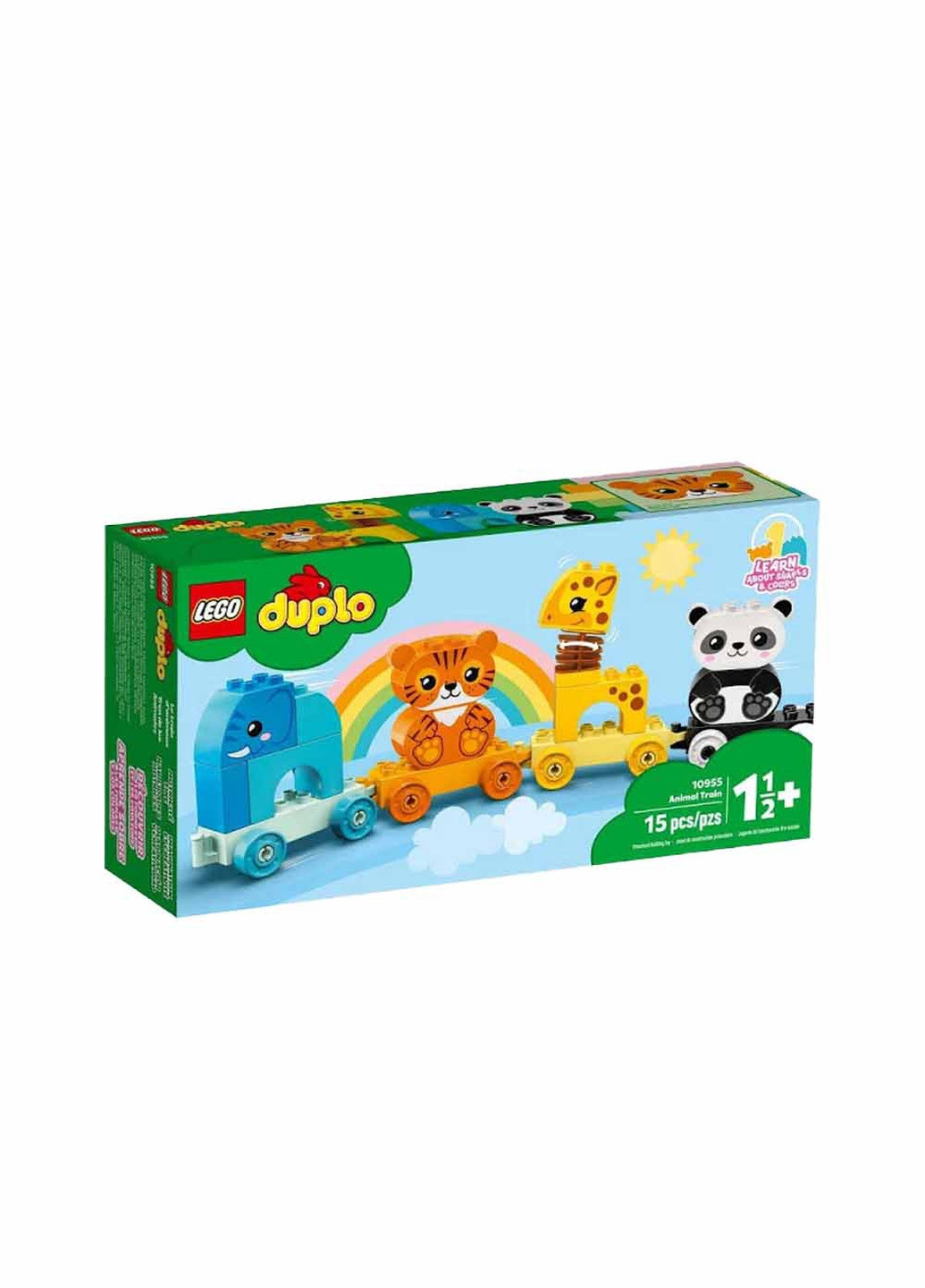Конструктор Потяг із тваринами колір різнокольоровий ЦБ-00165057 Lego (259465287)