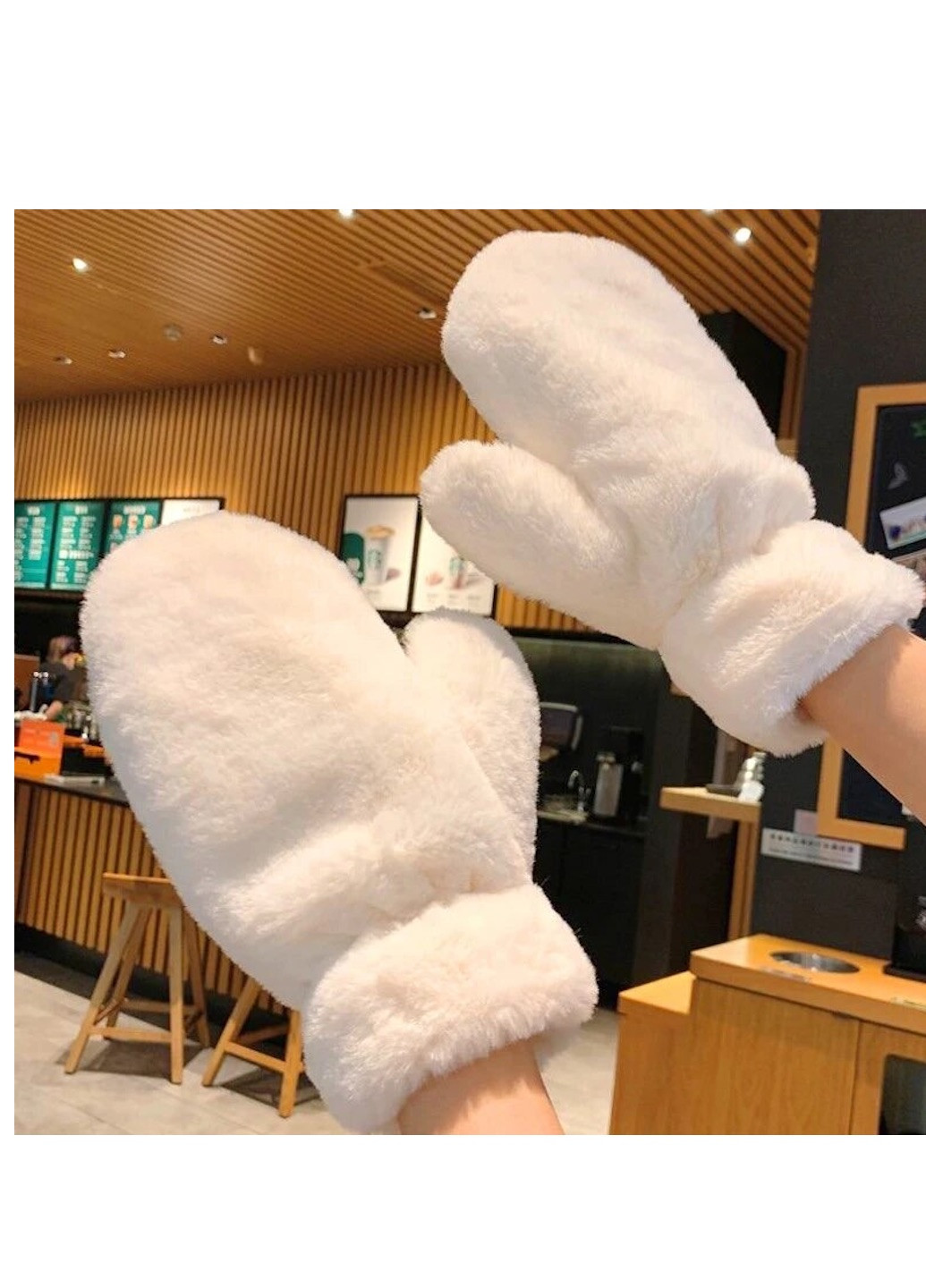 хутряні пухнасті Wuke Ведмідь Тедді Brand рукавички (274276018)