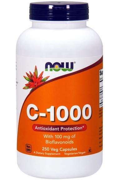 Vitamin C-1000 250 Veg Caps Now Foods (256719206)
