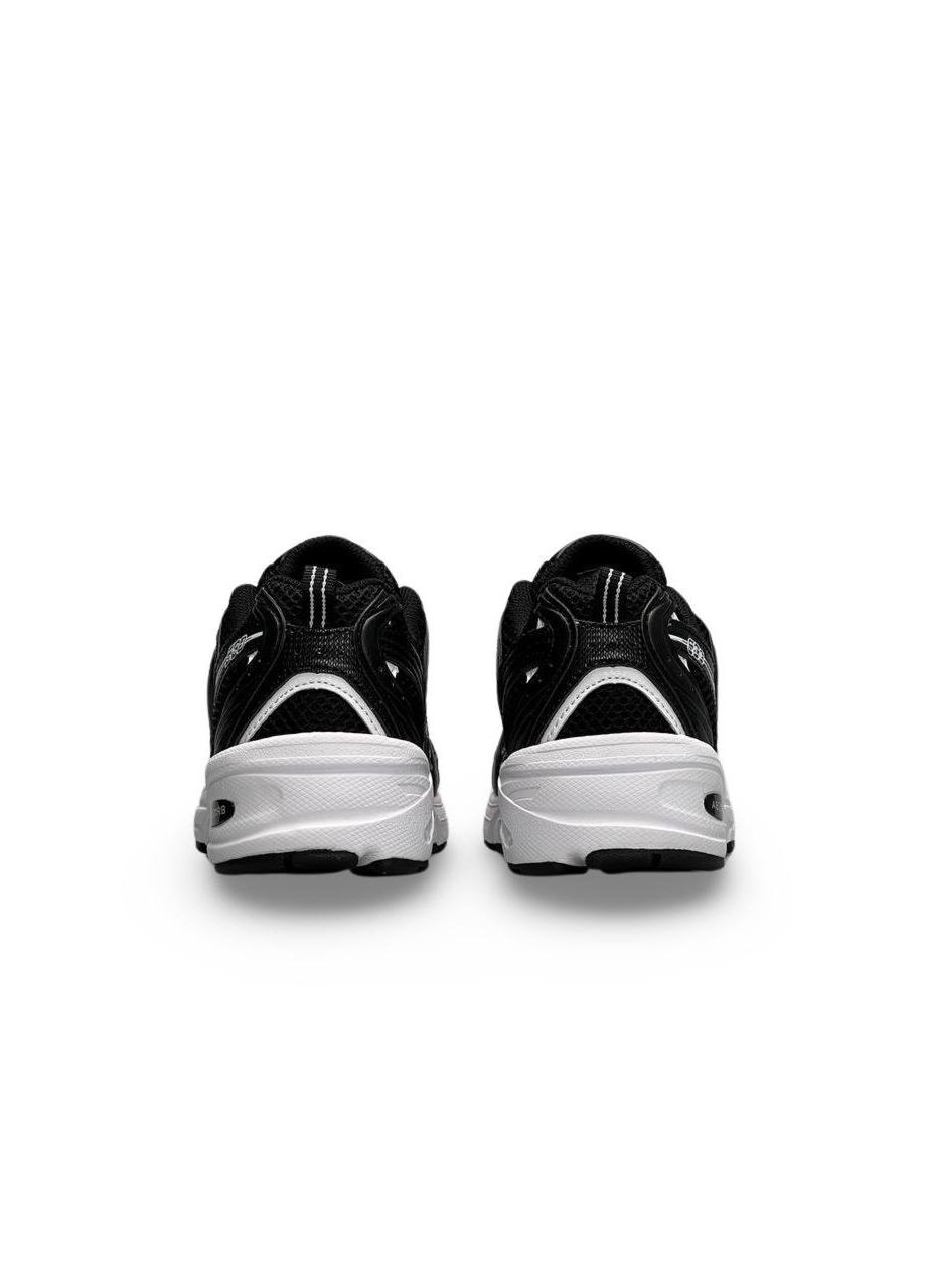 Черные демисезонные кроссовки женские, вьетнам New Balance 530 Black Base White Premium