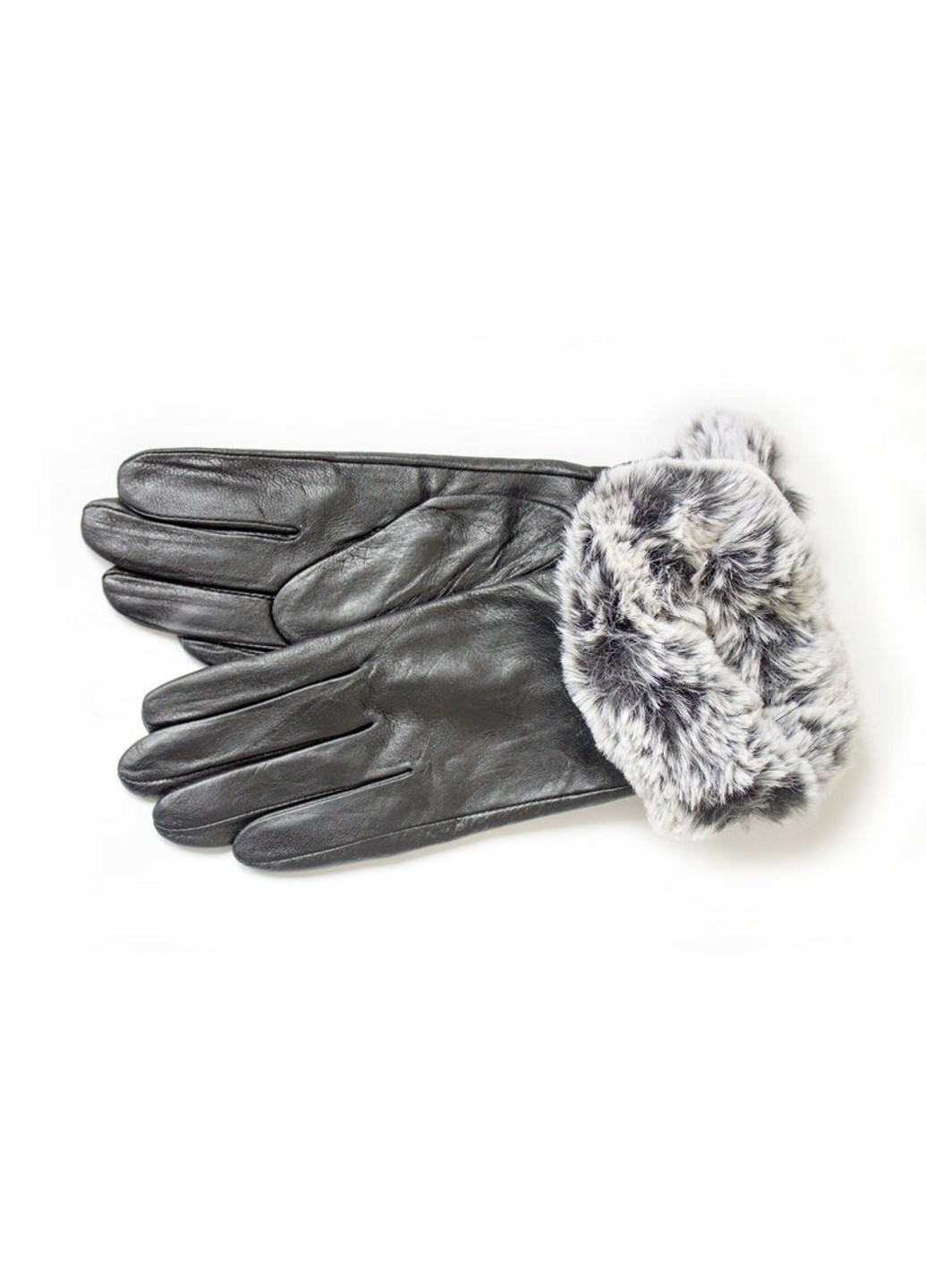 Жіночі шкіряні рукавички Shust чорні 396 S Shust Gloves (266142944)