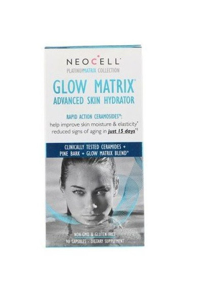 Glow Matrix Advanced Skin Hydrator 90 Caps Neocell (256720889)