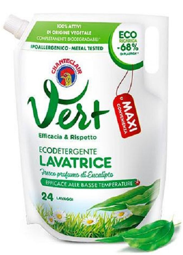 Гель для прання Vert з евкаліпту екологічний/безфосфатний 1224 мл Chante Clair (265532218)