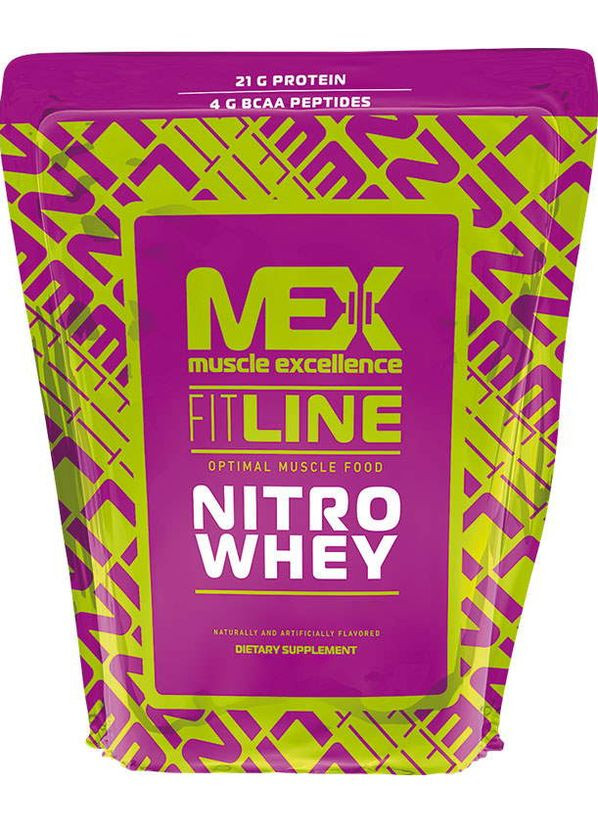 Протеин Nitro Whey 2270 g (Vanilla/Cinnamon) MEX Nutrition (276907102)