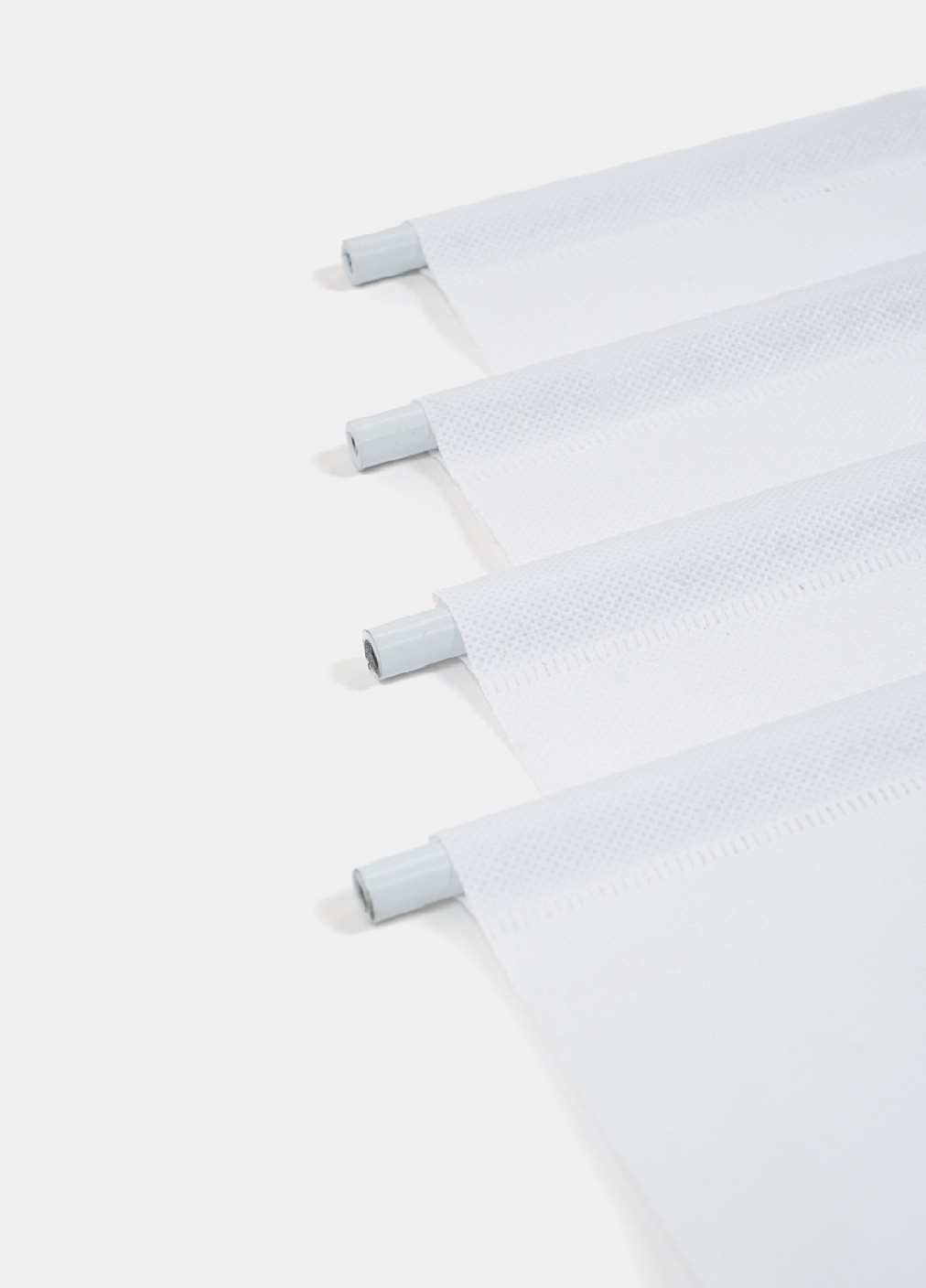 Напольная стойка вешалка с полками крючками разборная компактная для одежды обуви сумок 151х60x30 см (476057-Prob) Белая Unbranded (275991860)