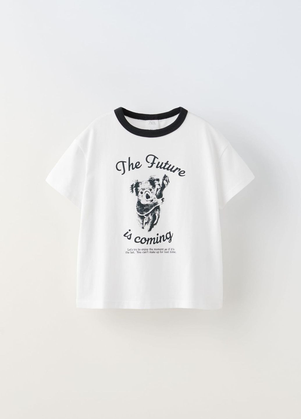 Біла футболка дитяча 1716/713 білий Zara