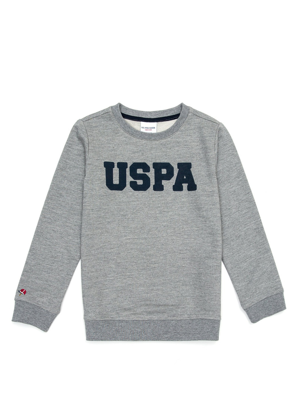 U.S. Polo Assn. свитшот на мальчика светло-серый