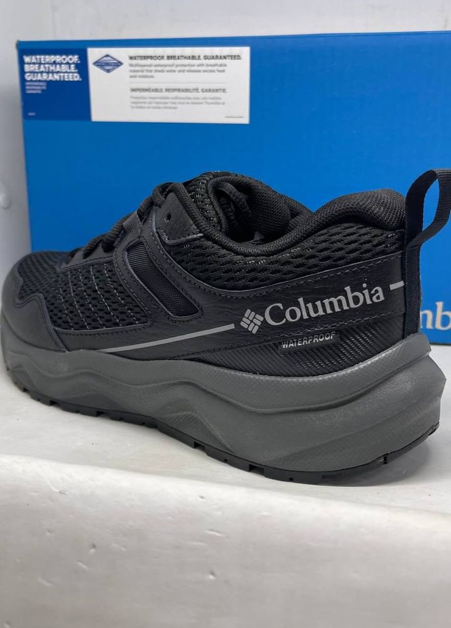 Черные кроссовки мужские ( оригинал) plateau™ waterproof Columbia кросівки
