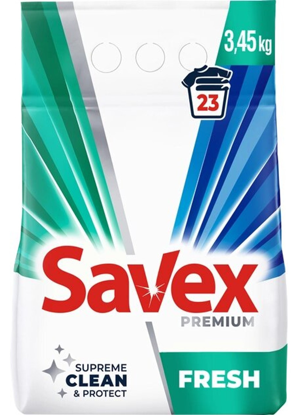Стиральный порошок Premium Fresh 3.45 кг Savex (272790482)