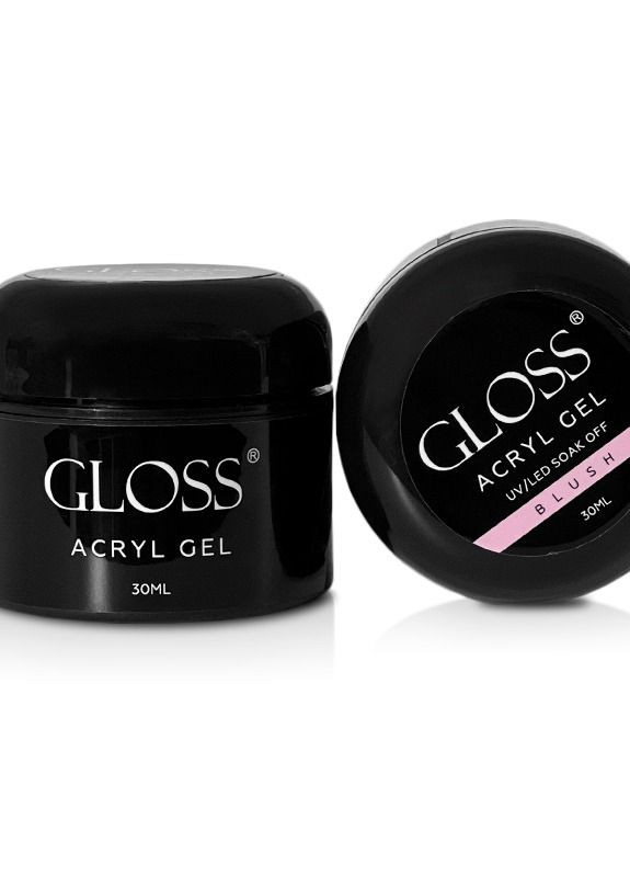 Акрил-гель GLOSS Blush (рожевий) в баночці, 30 мл Gloss Company (267820711)