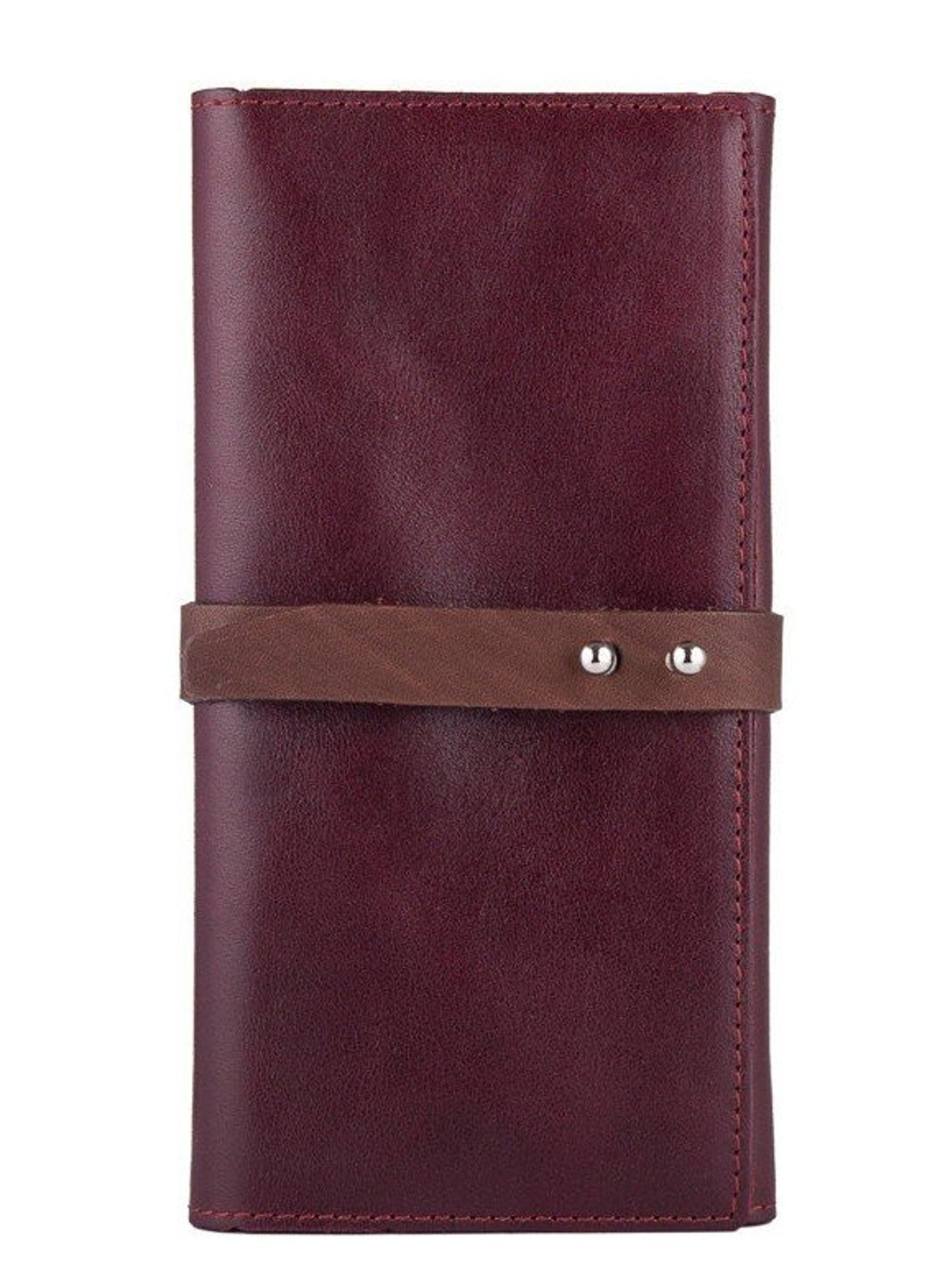 Портмоне зі шкіри WP-08br Crystal Sangria Фіолетовий Hi Art (269089446)