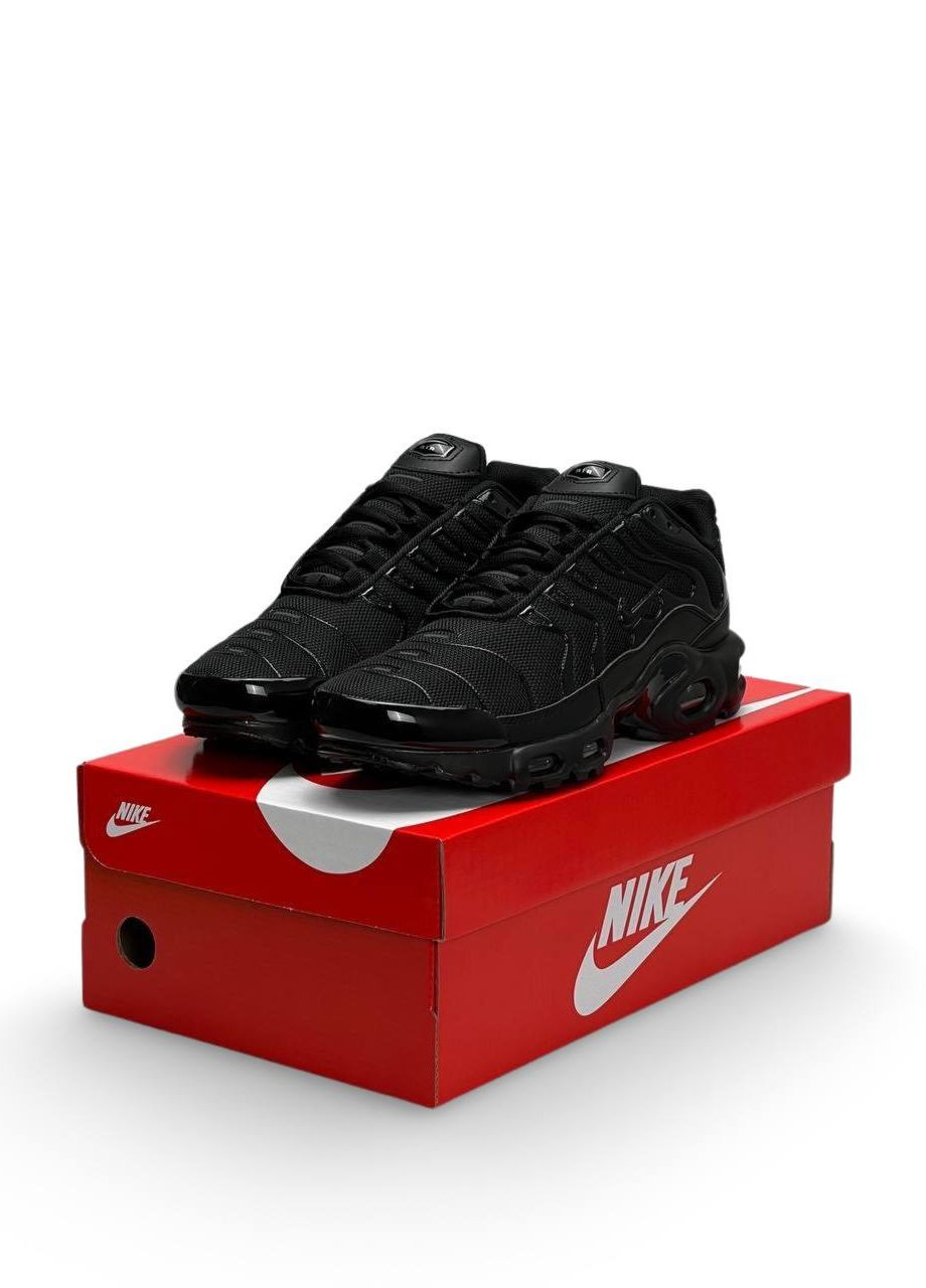 Чорні Осінні кросівки чоловічі, вьетнам Nike Air Max Plus All Black