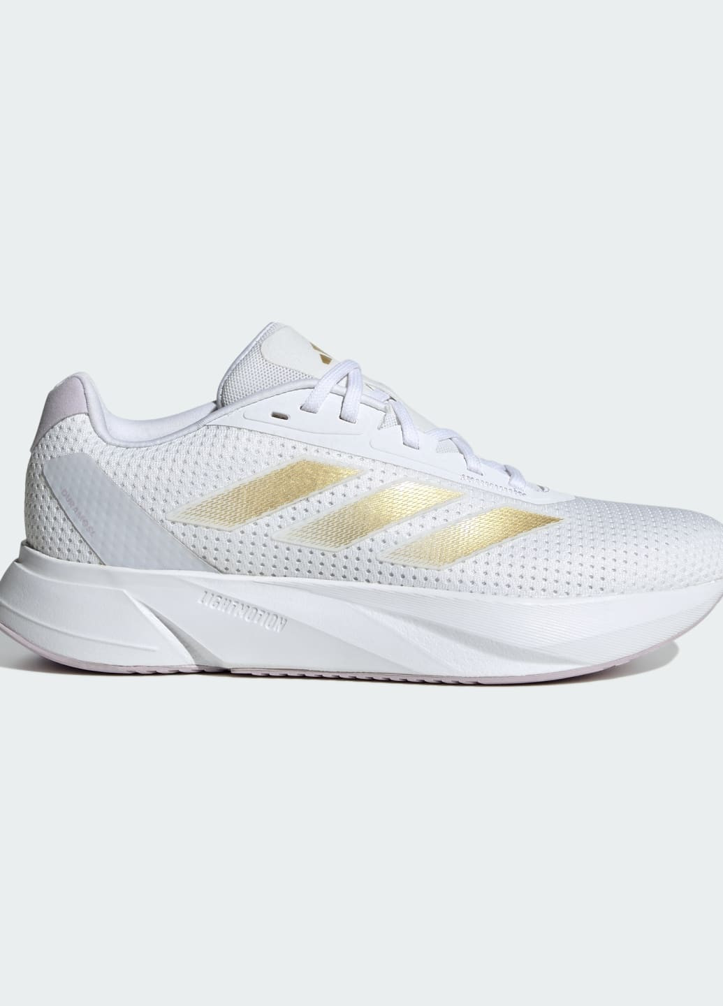 Белые всесезонные кроссовки для бега duramo sl adidas