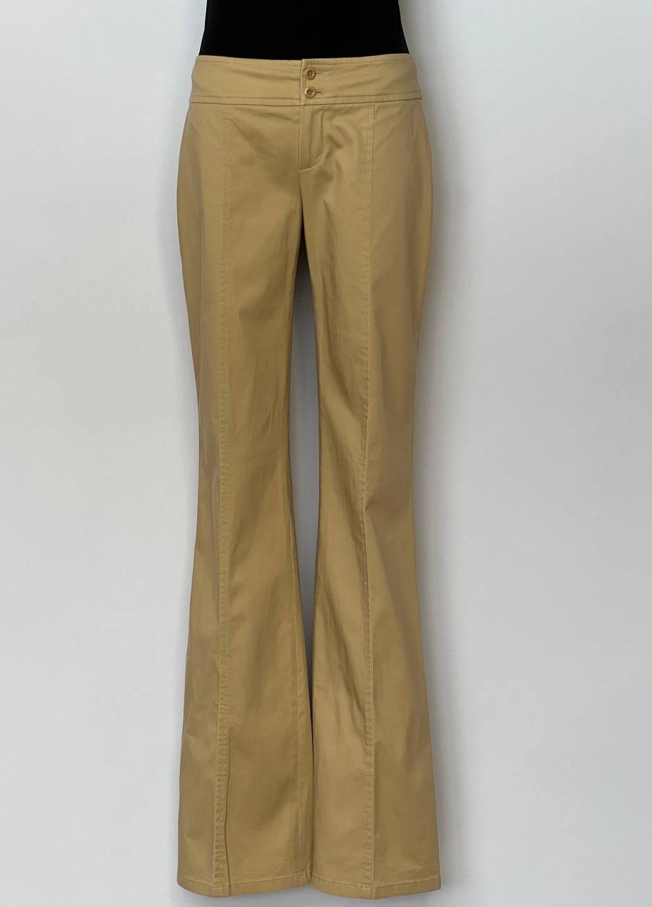 Светло-коричневые кэжуал демисезонные брюки Strenesse
