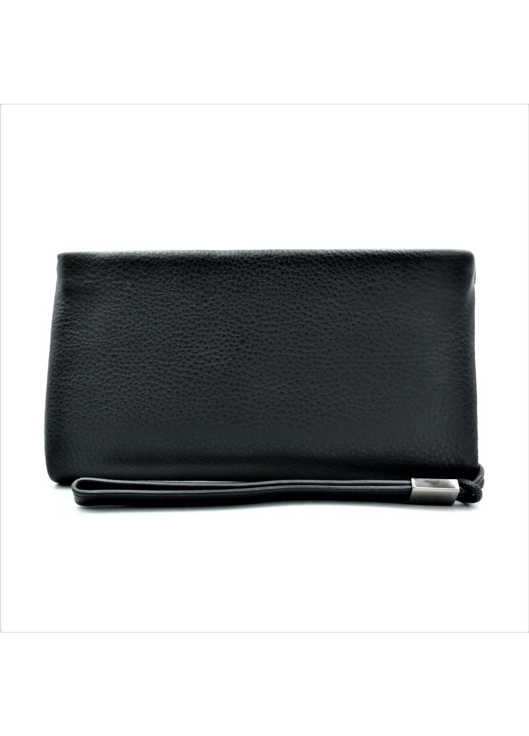 Чоловічий шкіряний клатч-гаманець 19,5 х 10,5 х 2,5 см Чорний wtro-162-18 Weatro (272950020)