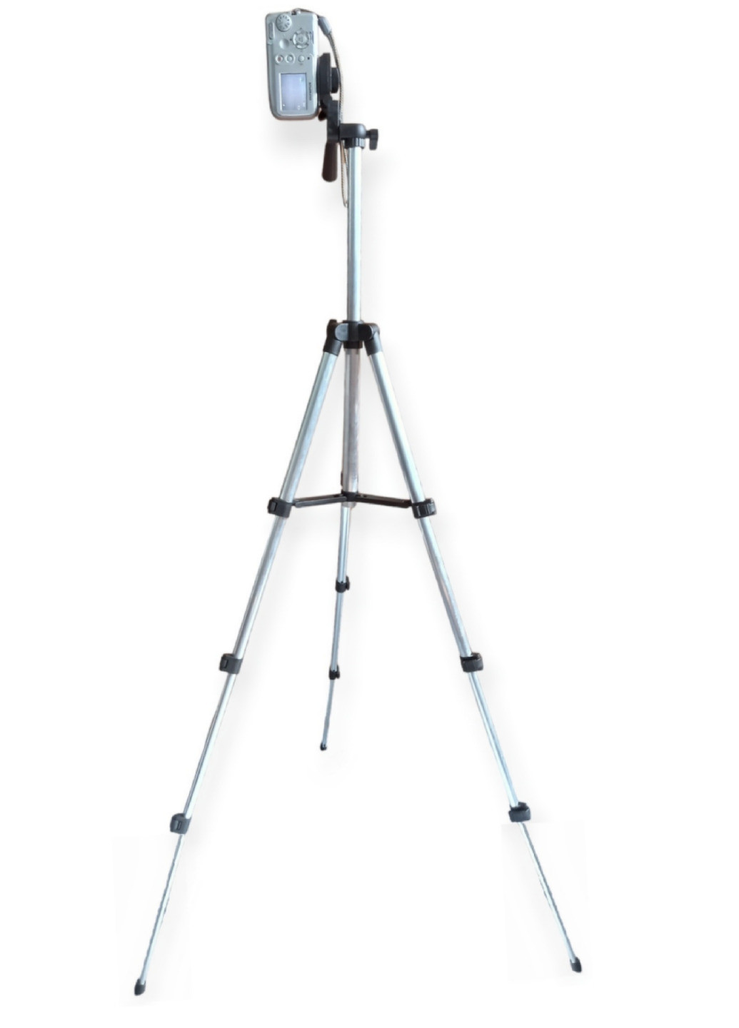 Стойка тренога штатив 1 метр профессиональная телескопическая для света кольцевой лампы фотоаппарата телефона No Brand (262094731)