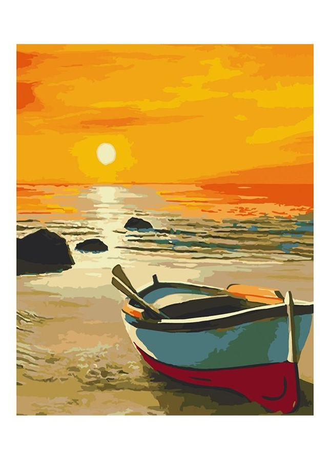Картина за номерами "Теплий вечір" колір різнокольоровий ЦБ-00235205 Art Craft (266694354)