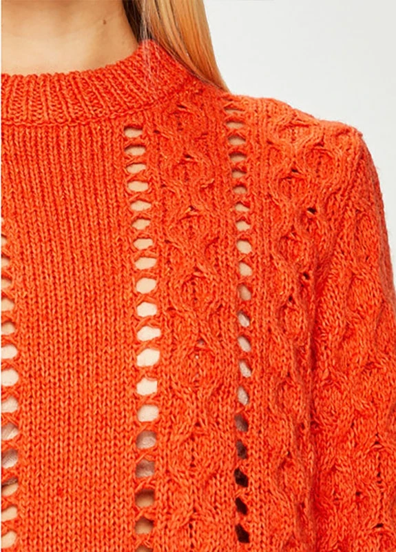 Оранжевый свитер Scotch & Soda