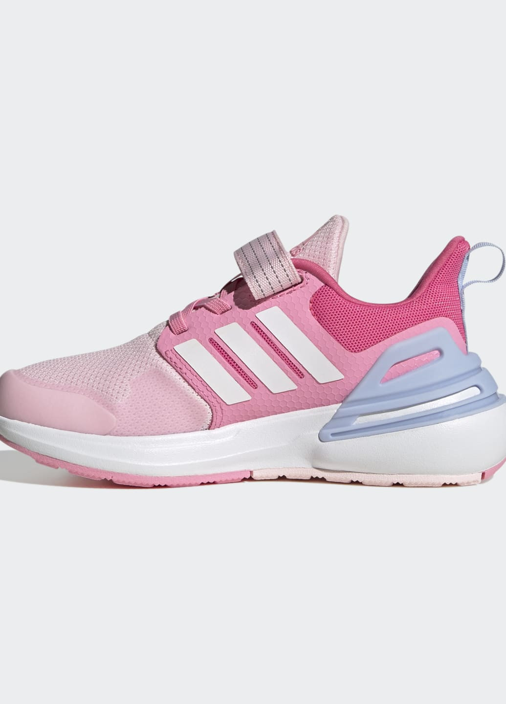 Розовые всесезонные кроссовки rapidasport bounce adidas