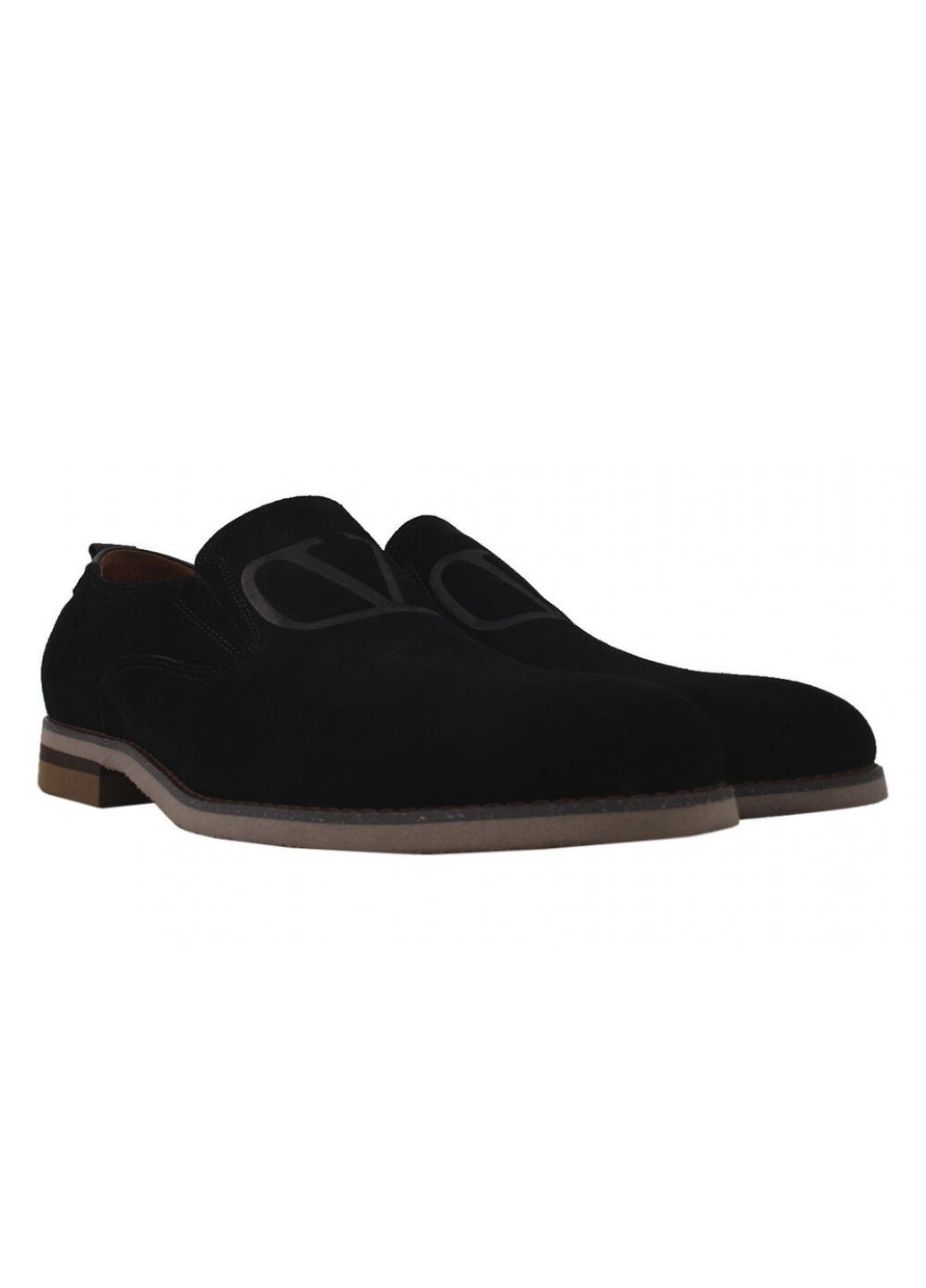 Туфлі класика чоловічі Натуральна замша, колір чорний Antoni Bianchi 6-20dt (257420181)