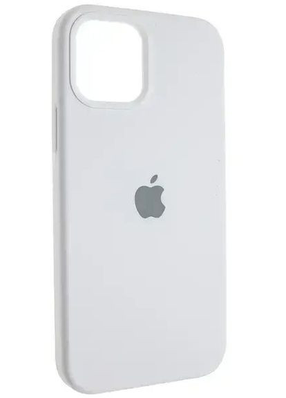 Чохол Silicone Case Full для Apple (6.1") білий No Brand iphone 15 (274277805)