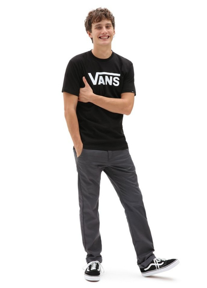 Черная футболка Vans