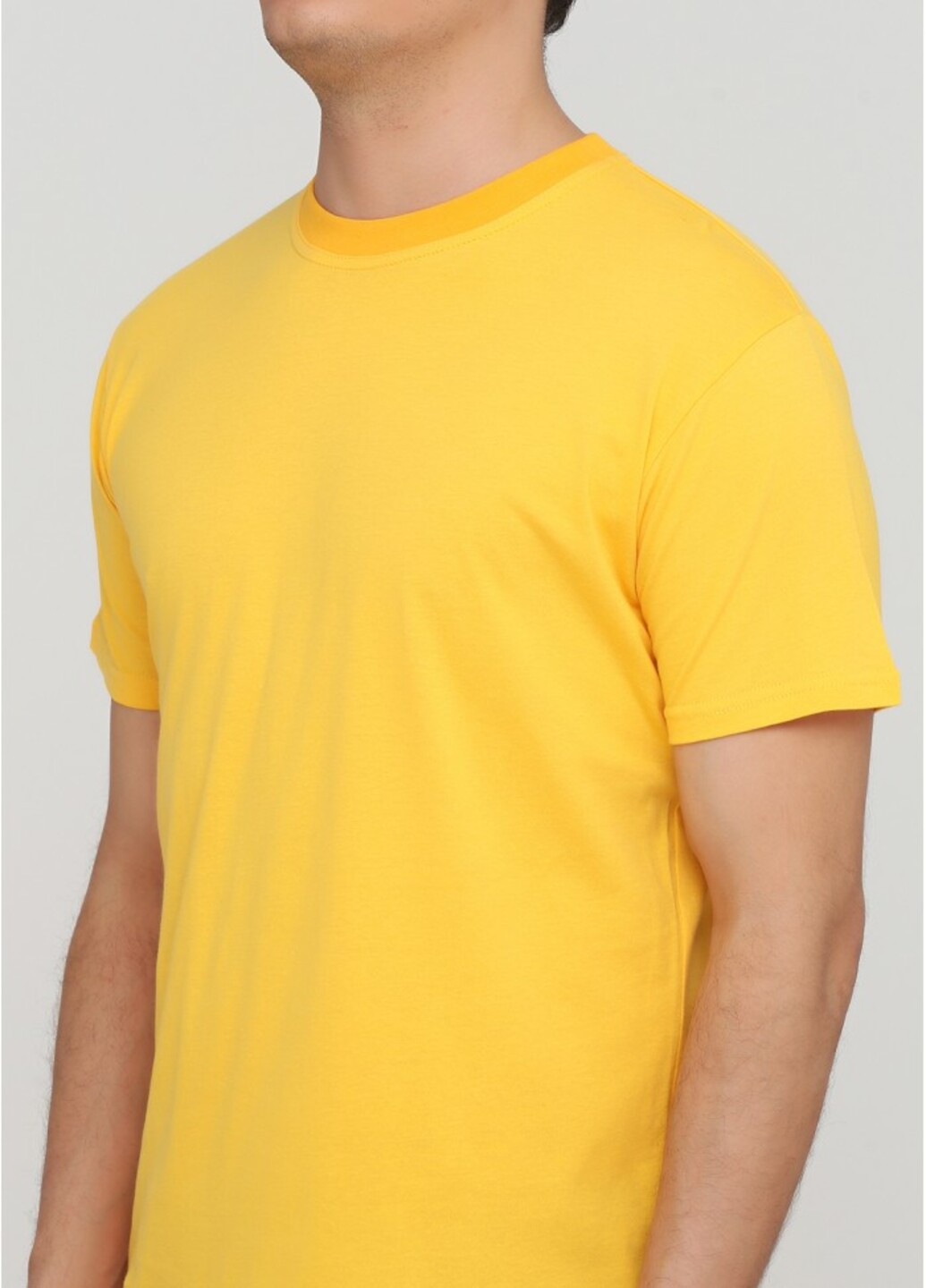 Жовта футболка чоловіча жовта бавовняна Malta