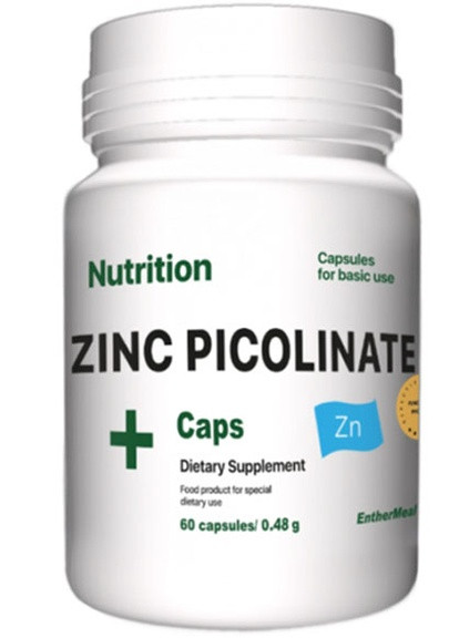 Zinc Picolinate 60 Caps EntherMeal (256725274)