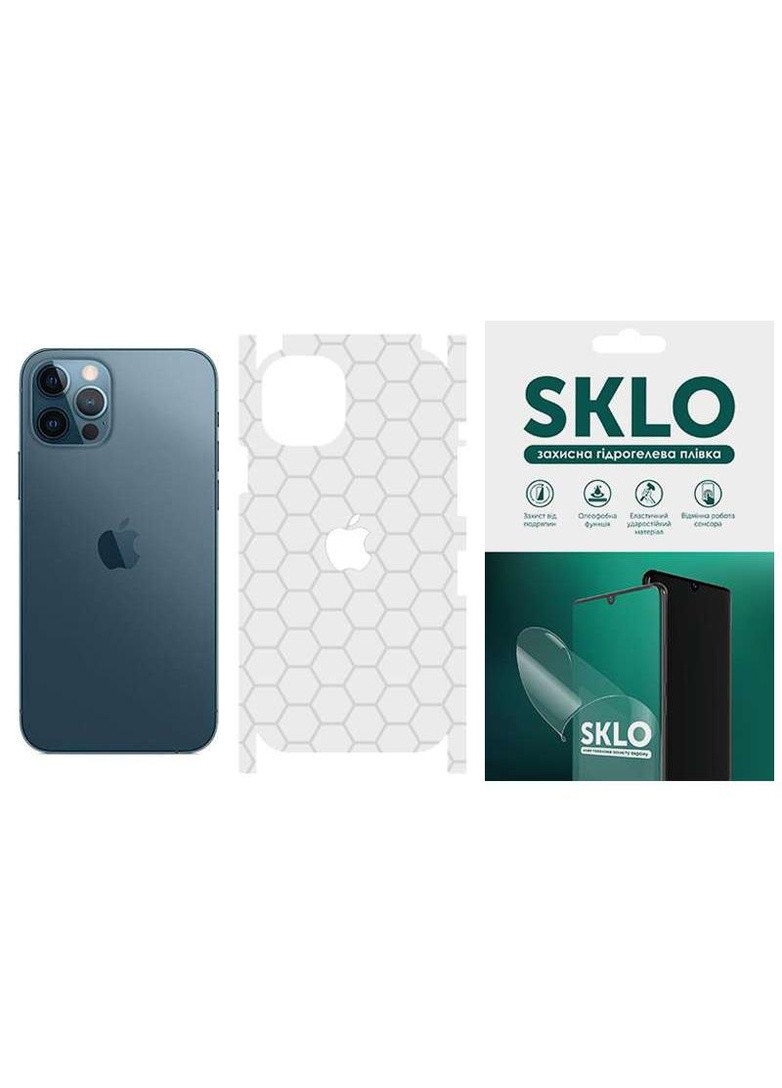 Защитная пленка Back (тыл+грани+лого) Transparent для Apple iPhone XS Max (6.5") SKLO (258785360)