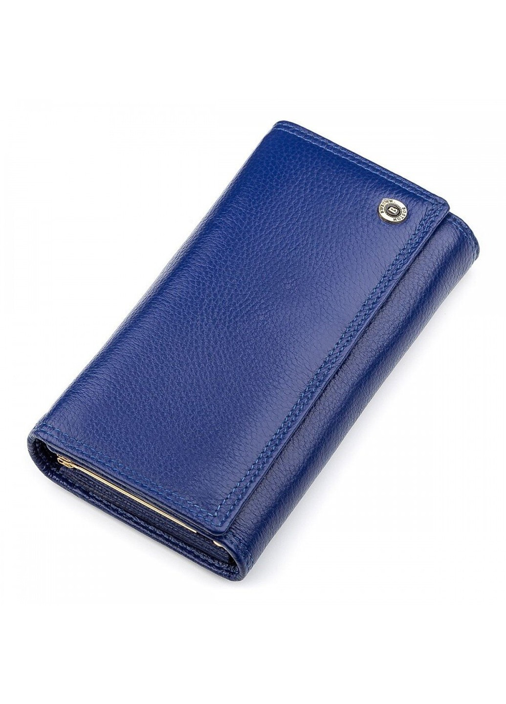Кошелек из натуральной кожи 18491 (S9001B) Синий BOSTON (262523295)