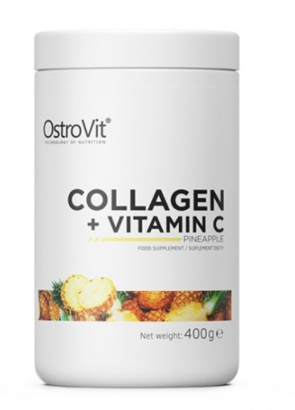 Collagen And Vitamin C 400 g /40 servings/ Pineapple Ostrovit (257342499)