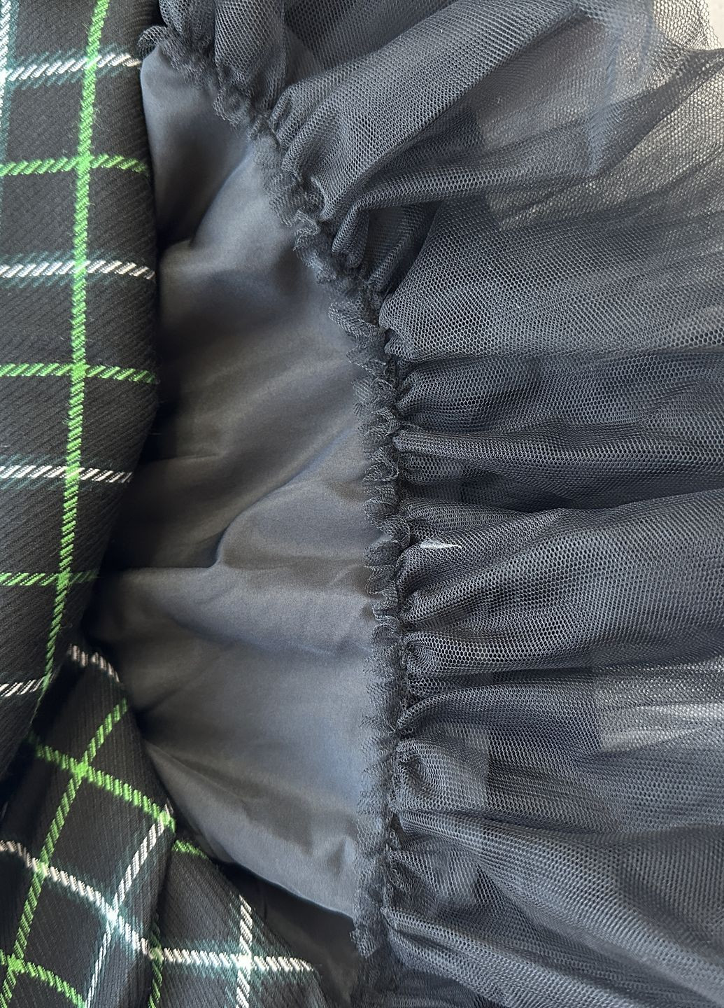 Черный демисезонный комплект для девочки юбка+реглан yb20451/20462 юбочный Y-Clu